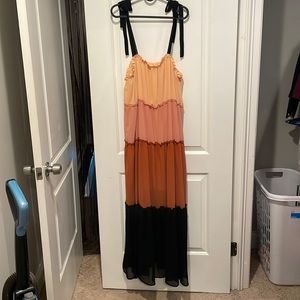 Maxi ombré dress